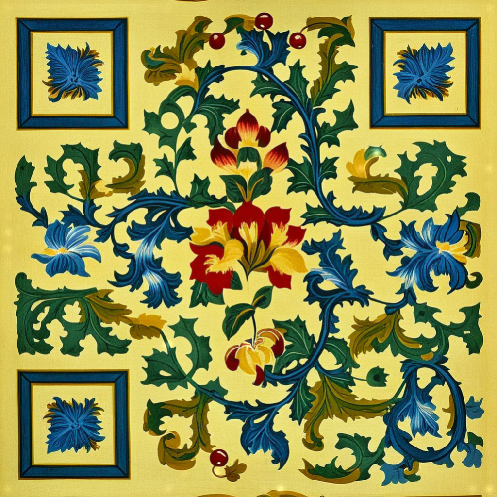 a scannable botanical print made by this site